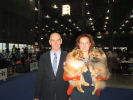 VILISEND UNISON & ARISTOKRAT PLUS BARETTA HALISA at National Dog Show at Brno